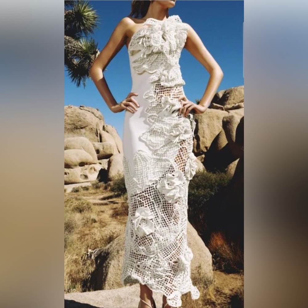 Cult Gaia
GALLA CROCHET GOWN - Picture 10 of 11